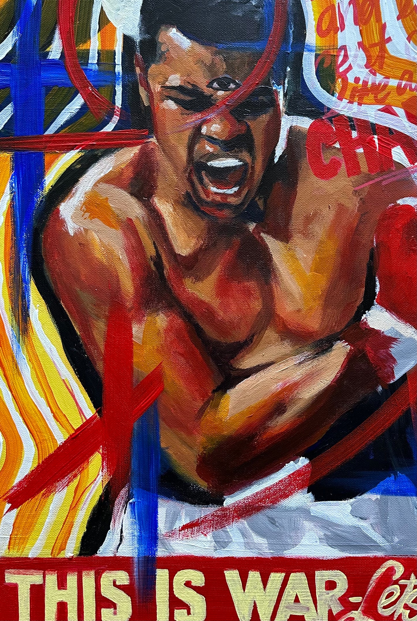 THIS IS WAR PAINTING