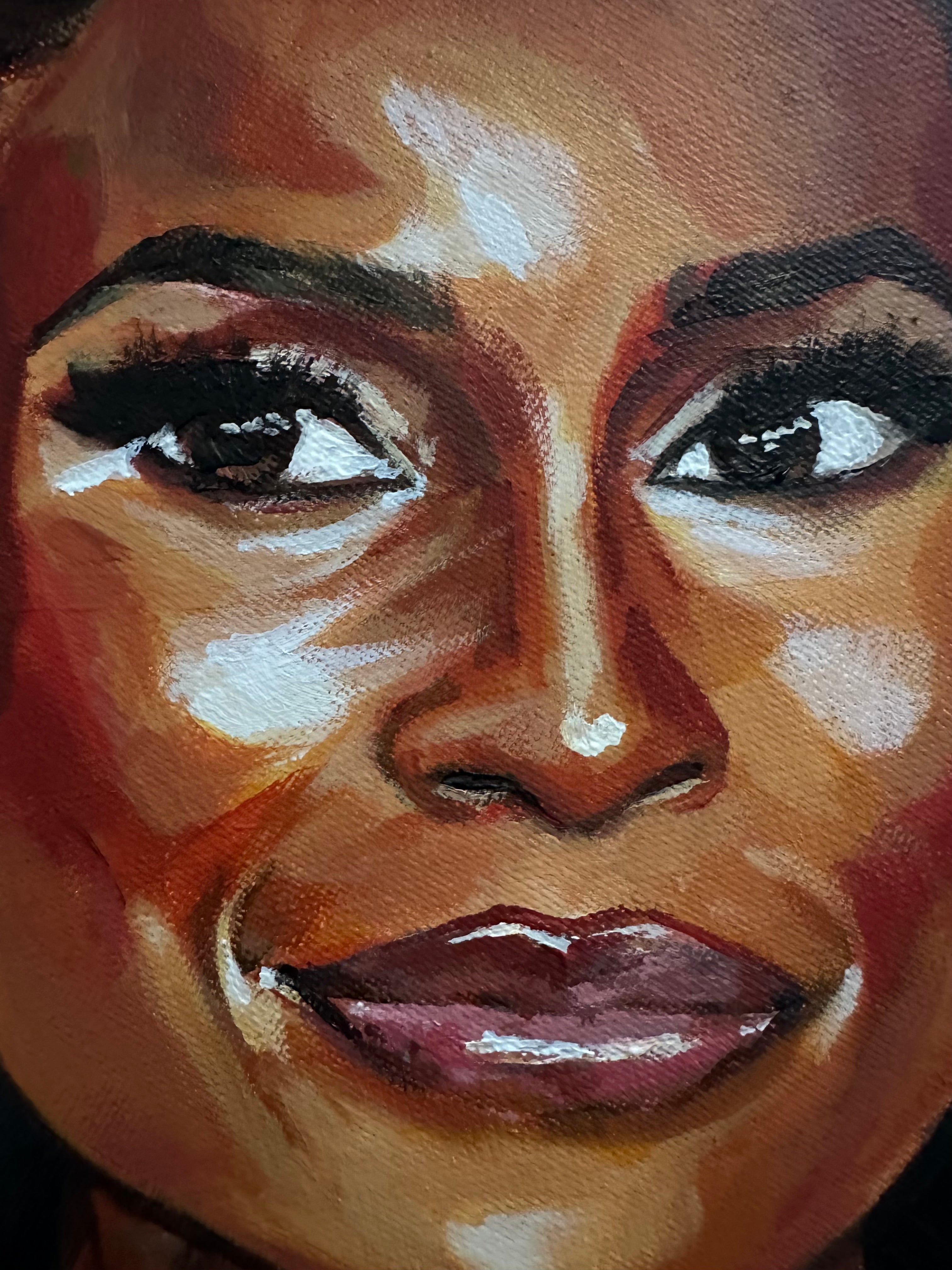 ISSA TRIANGLE PAINTING