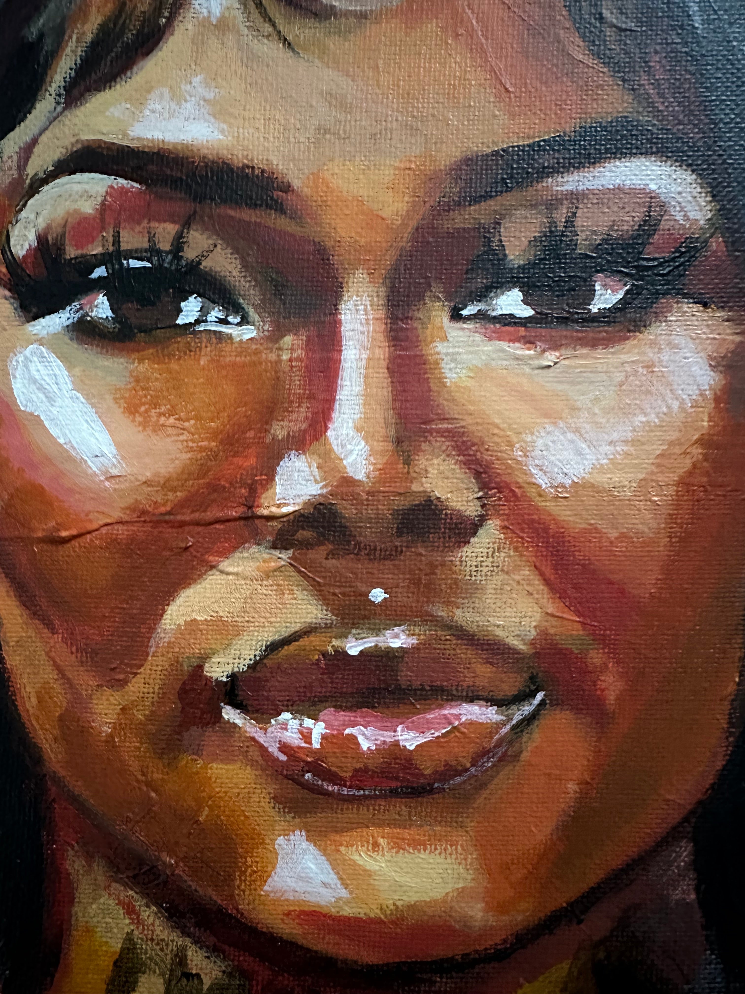 SUMMER WALKER TRIANGLE PAINTING