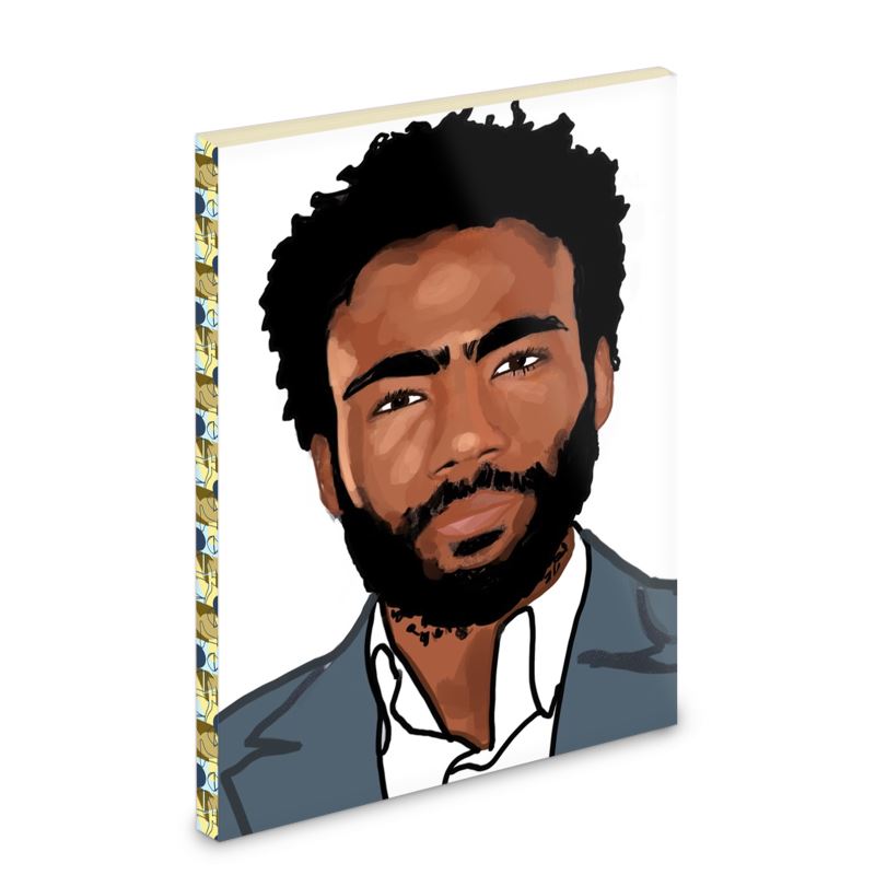 DONALD GLOVER NOTEBOOK