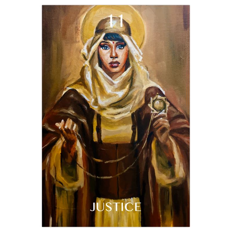 JUSTICE POSTER PRINT