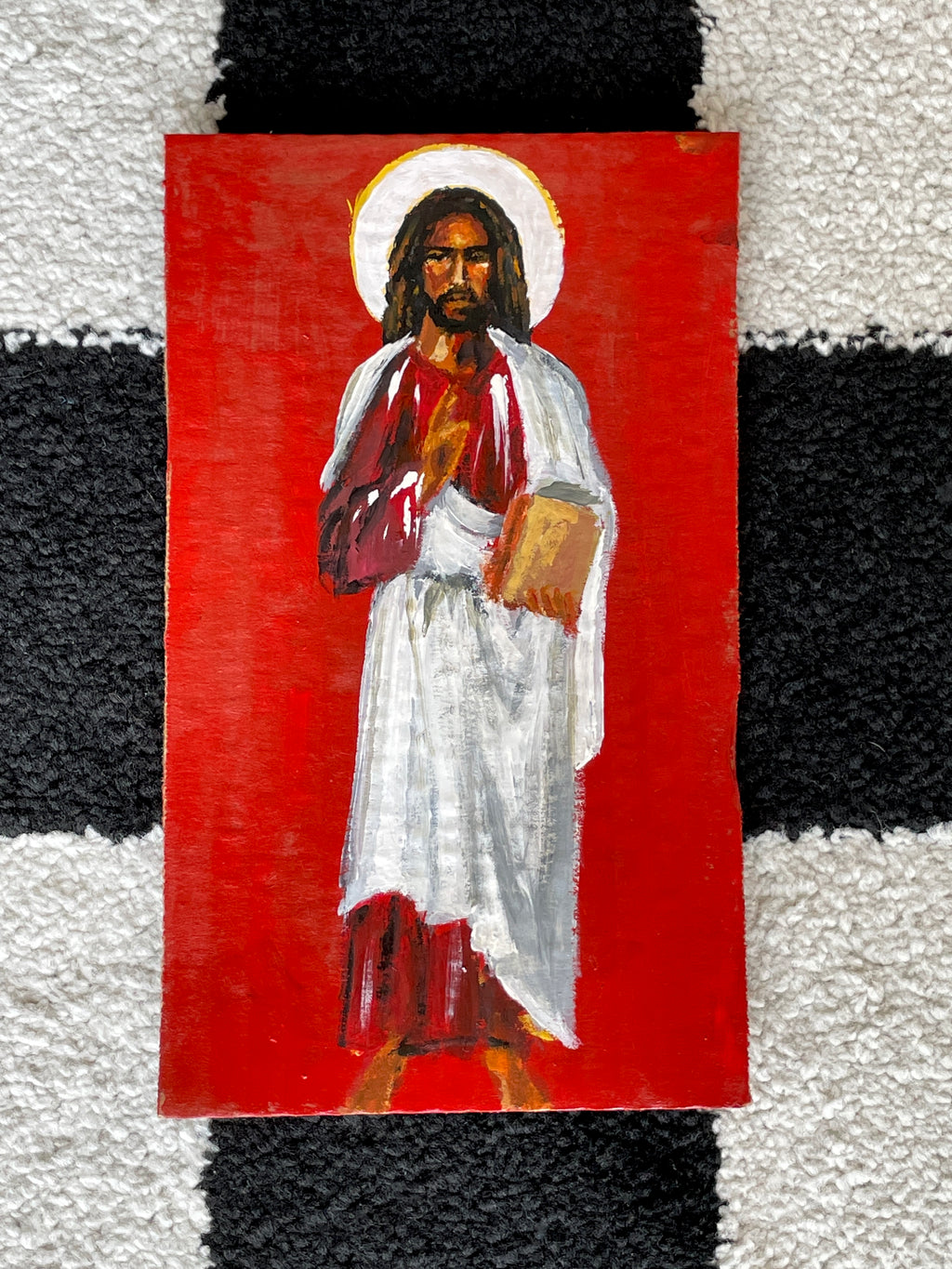 BLACK JESUS FULL BODY ICON