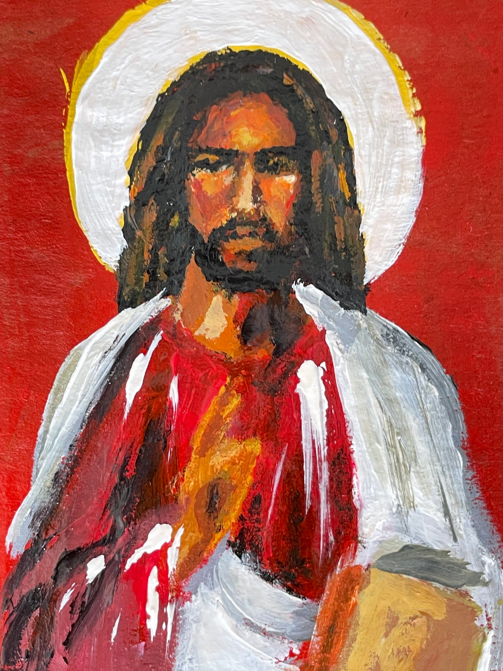 BLACK JESUS FULL BODY ICON