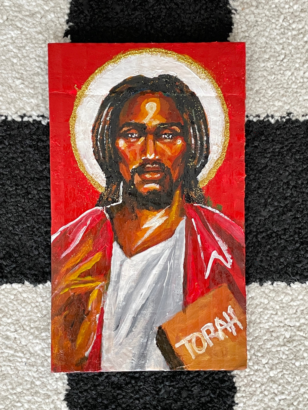 BLACK JESUS - YAHWEH BLESSED BE THY NAME ICON