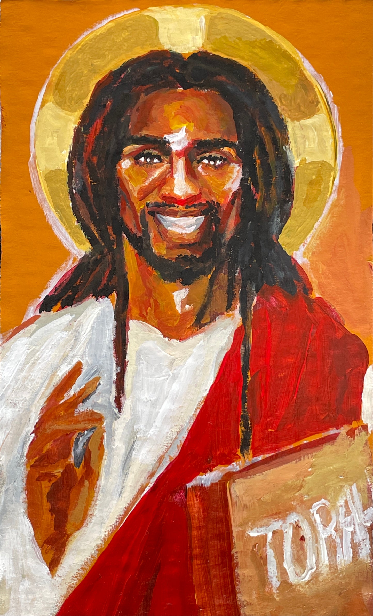 SMILING JESUS ICON