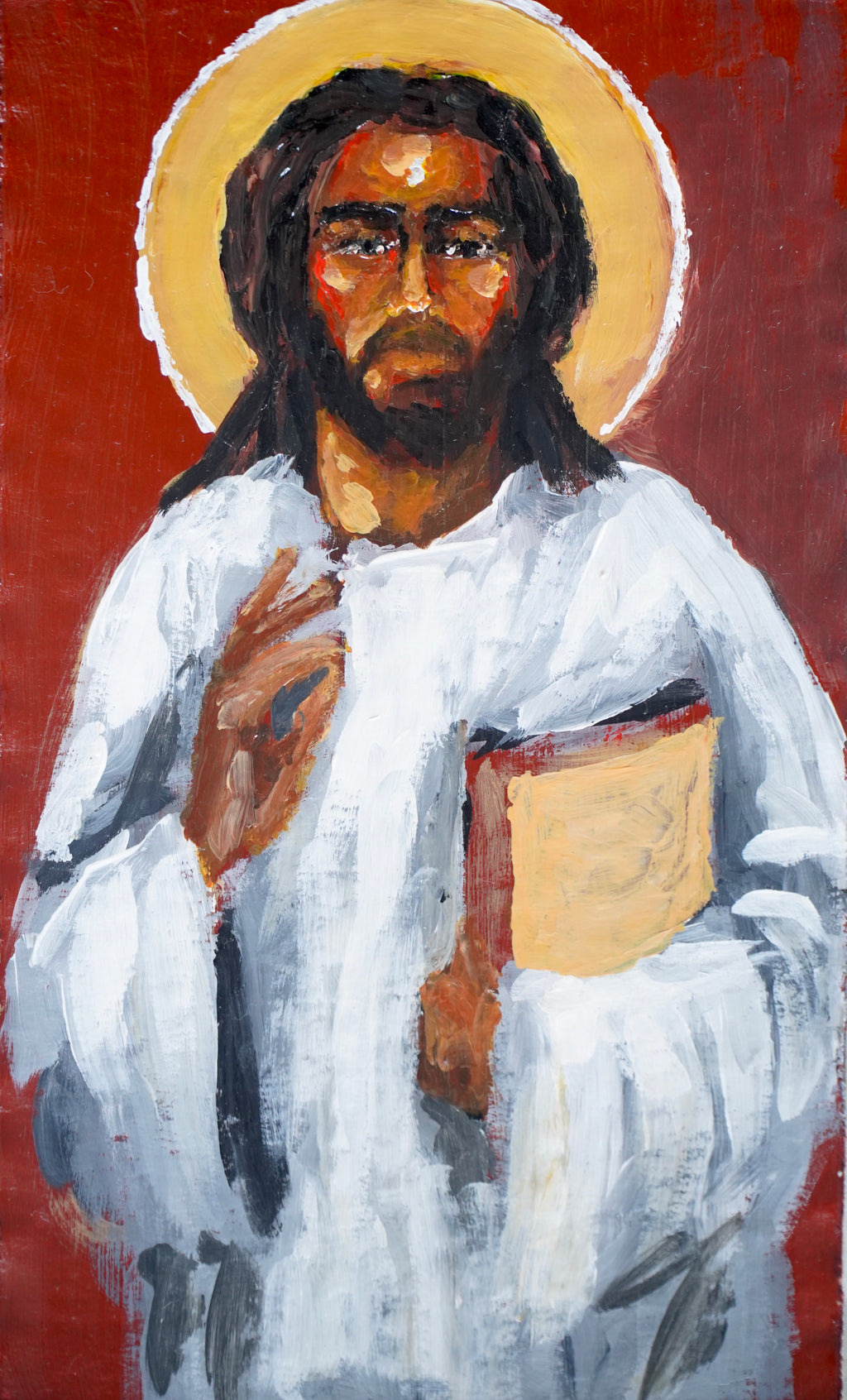 CONTEMPORARY BLACK JESUS ICON 2