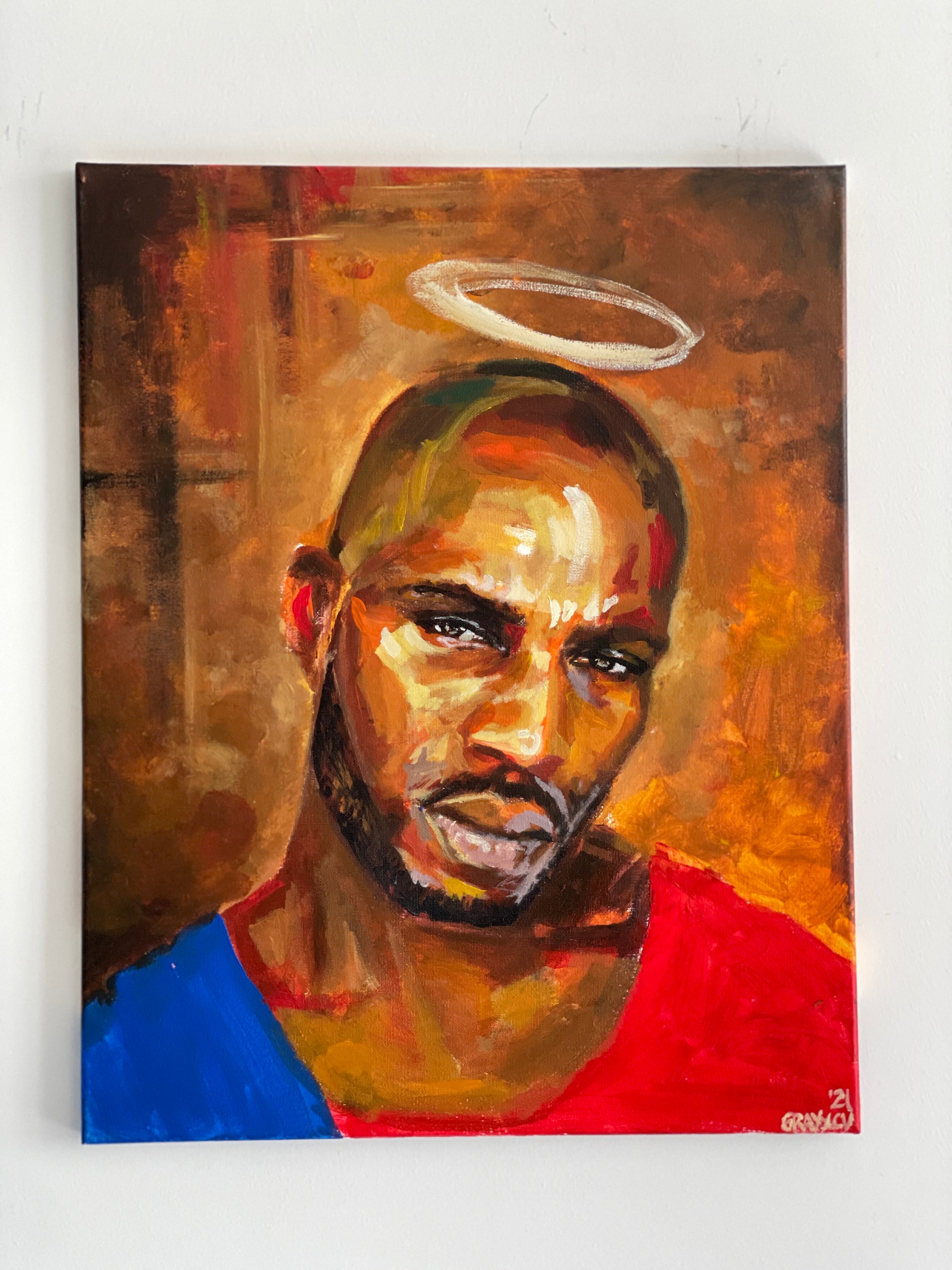 "FALLEN ANGEL" PAINTING