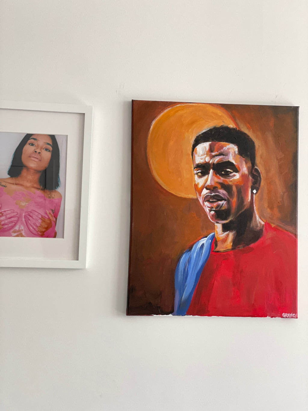 "DOLPH THE LEGEND" PAINTING