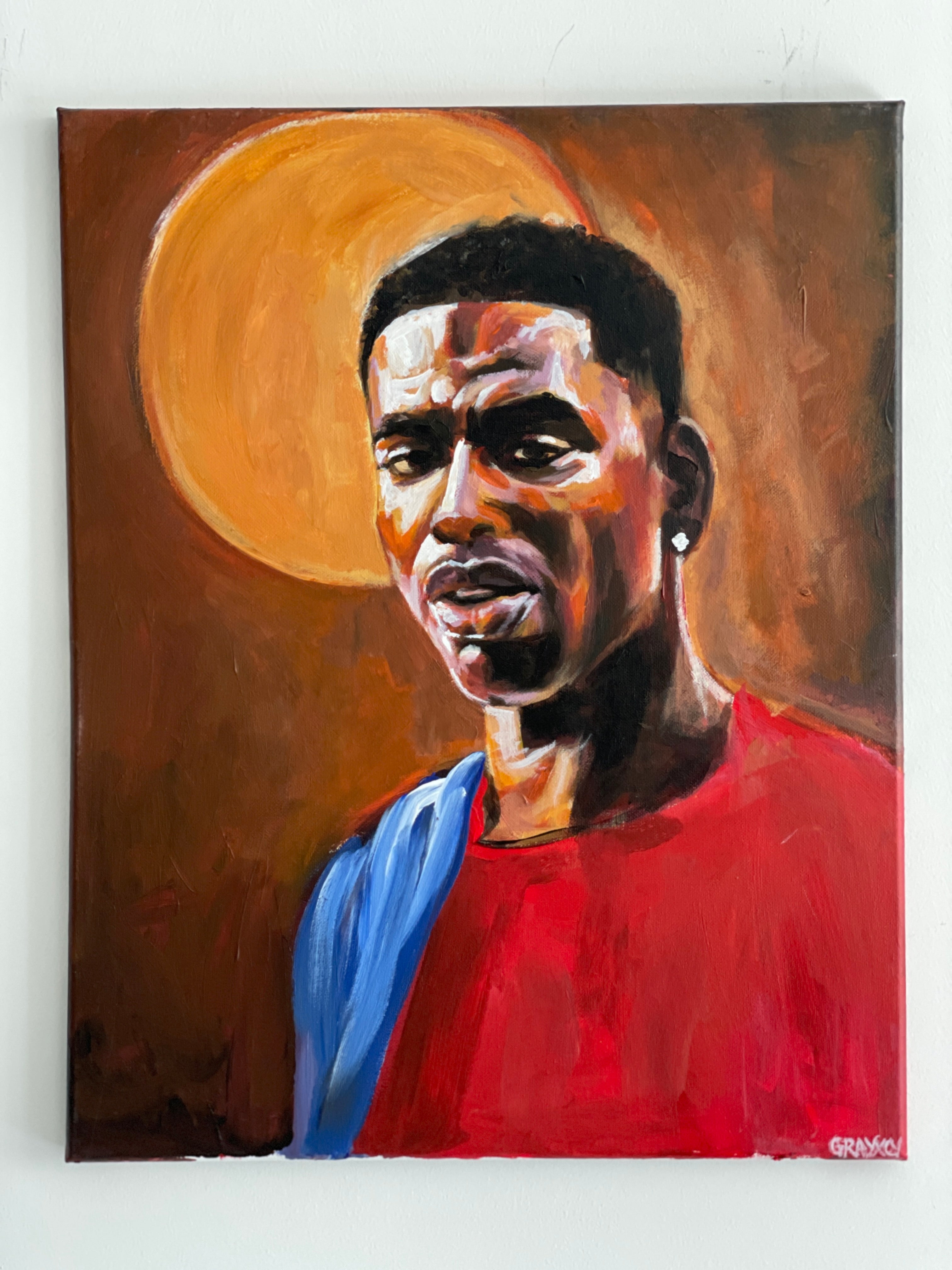 "DOLPH THE LEGEND" PAINTING