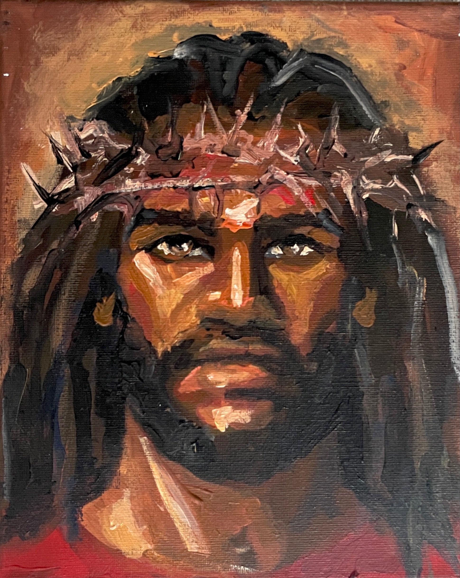 CROWN OF THORNS YAHWEH ICON