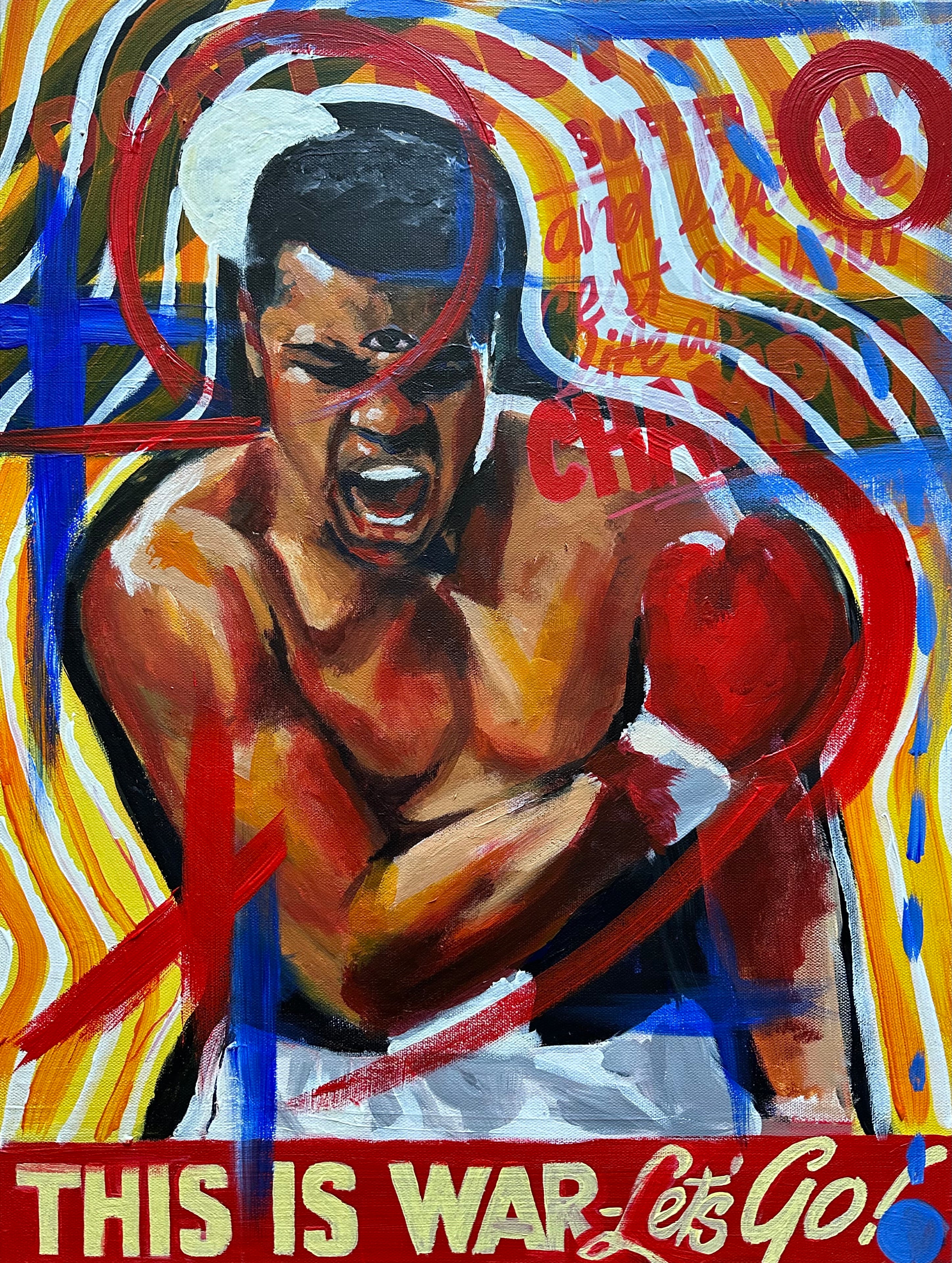 THIS IS WAR PAINTING