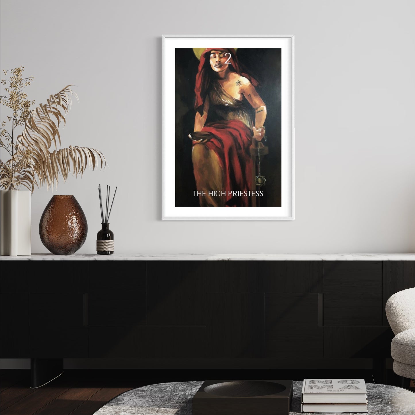 THE HIGH PRIESTESS POSTER PRINT